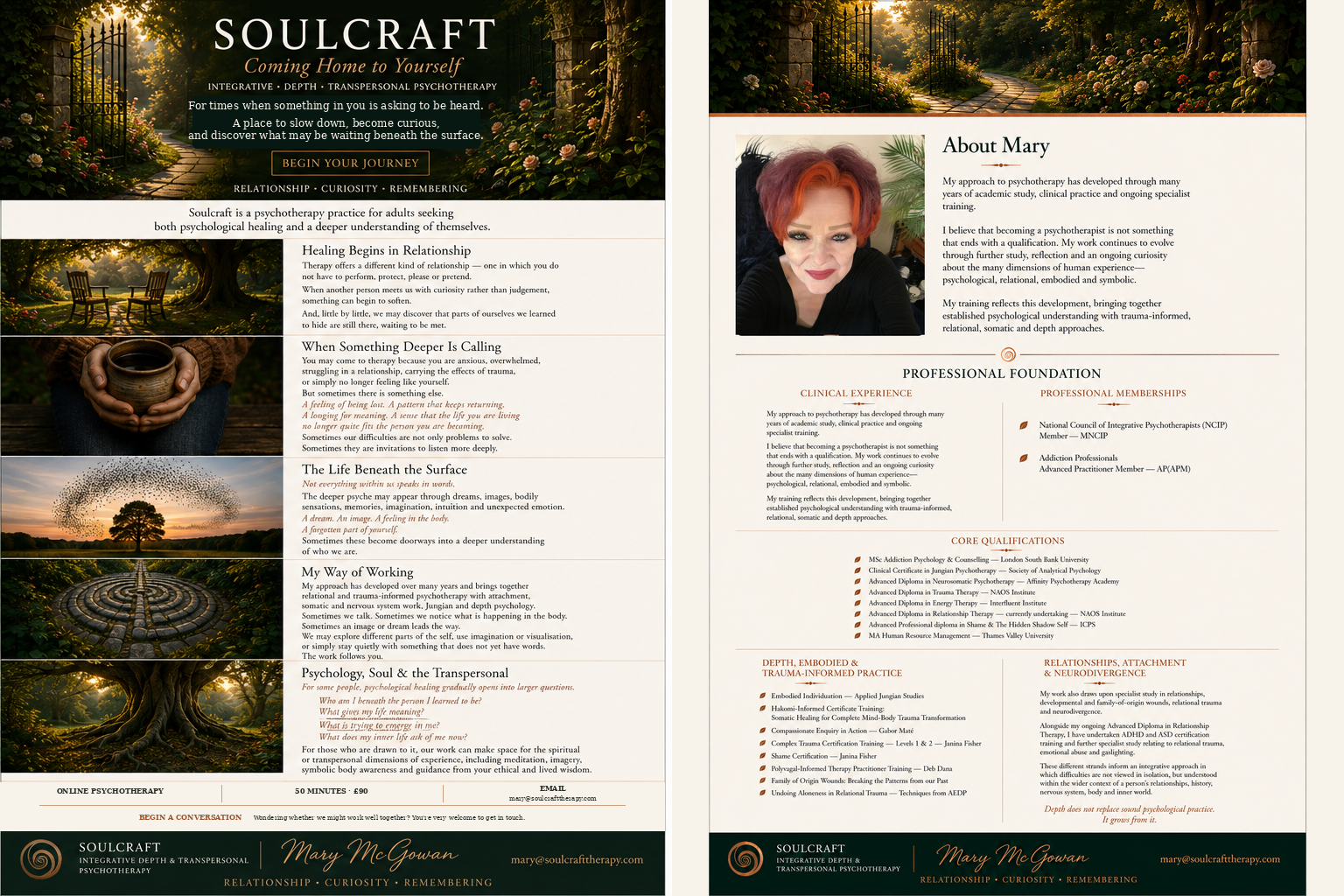 Holding page